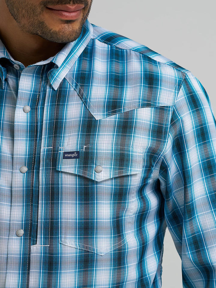 Wrangler Men's Performance LS Snap Shirt