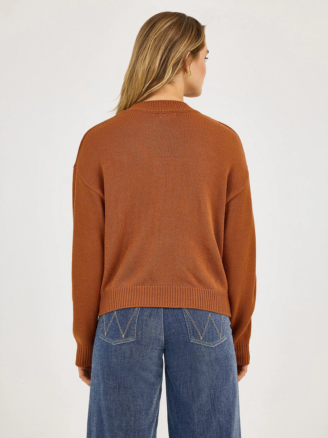 Wrangler Women's Horse Crew Neck Sweater