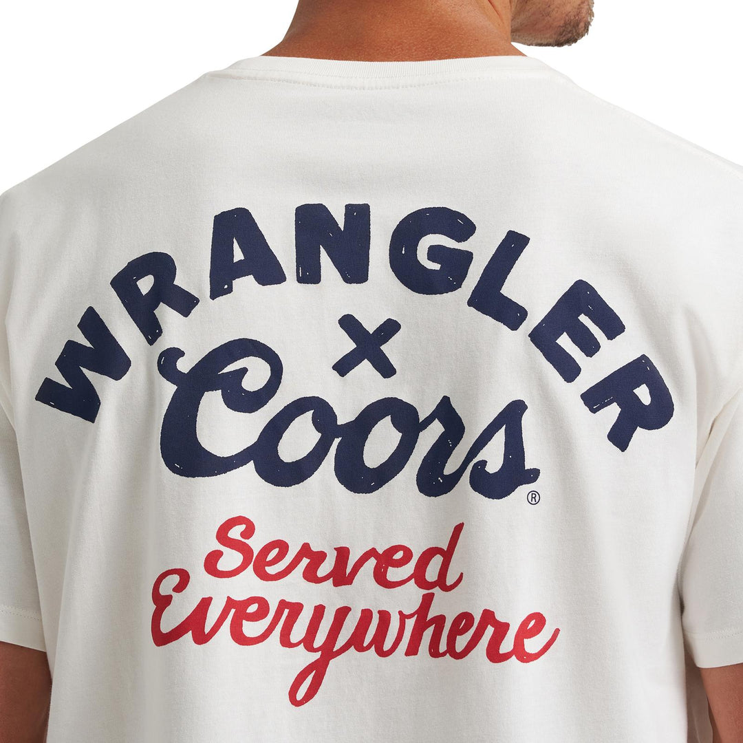 Wrangler X Coors Banquet Served Everywhere Tee