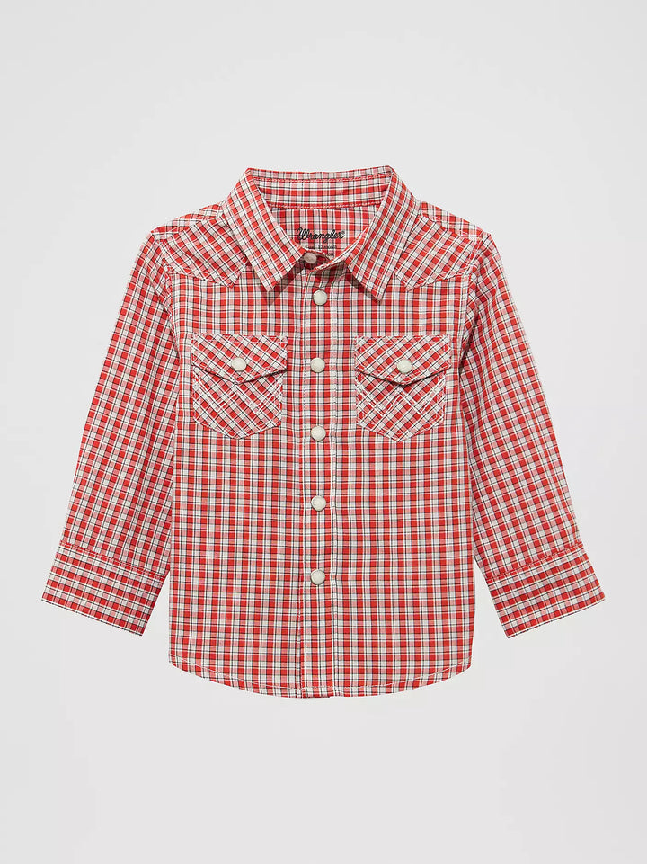 BR Wrangler Baby Boy LS Western Shirt