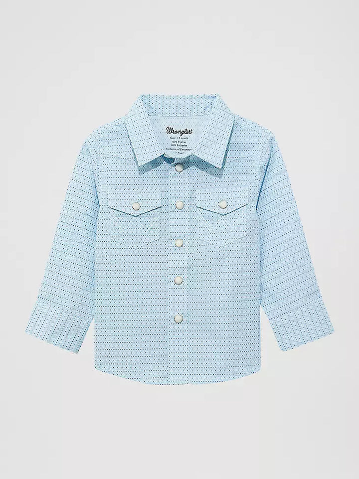 BR Wrangler Baby Boy LS Western Shirt