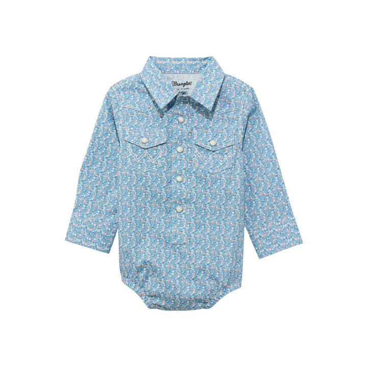 BR Wrangler Baby Boy LS Onesie