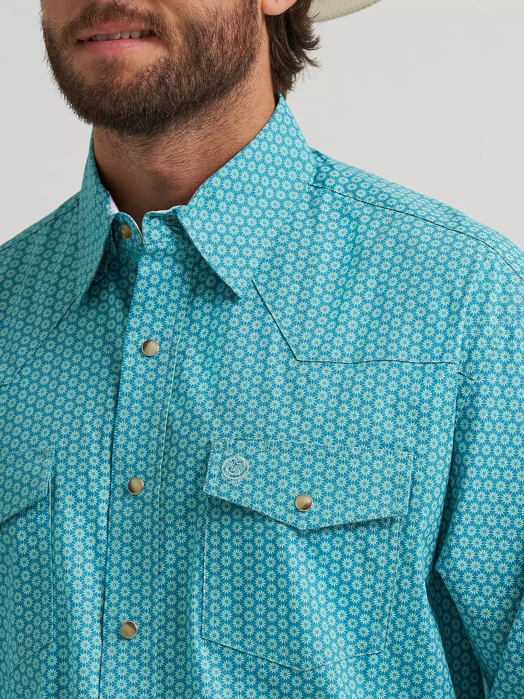 Wrangler Men's George Strait Troubadour LS Shirt