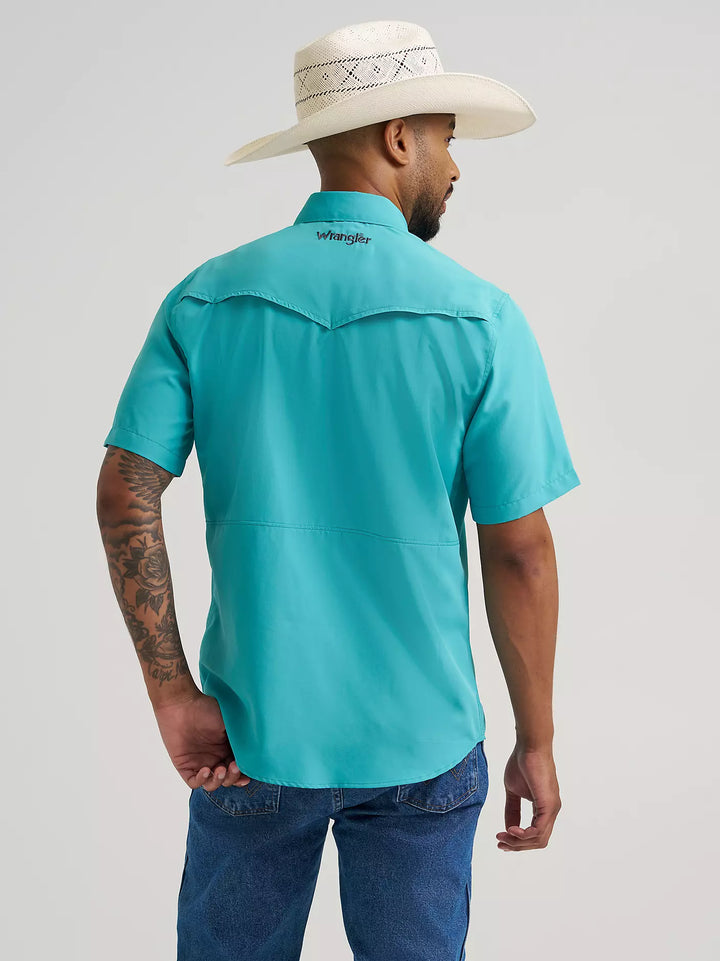 Wrangler Men's ATG Western Performance SS Shirt
