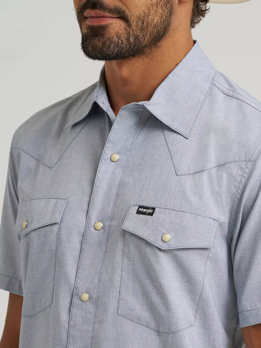 Wrangler Men's ATG Drover Utility SS Shirt