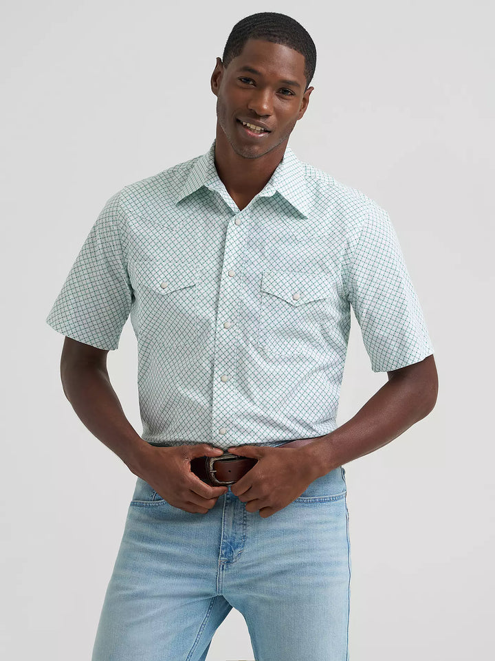 Wrangler Men's 20X Competition Advanced Comfort SS Shirt