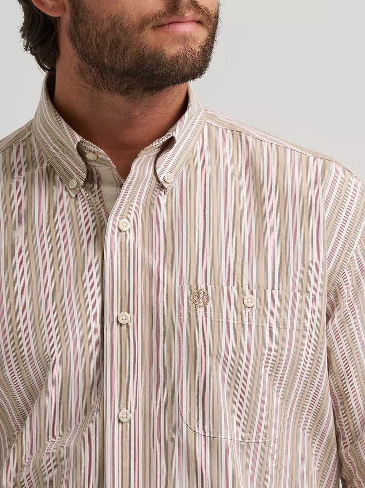 Wrangler Men's George Strait One Pocket SS Shirt