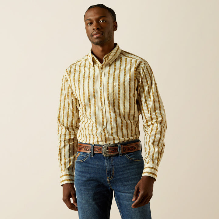Ariat Men's Brigham Fitted LS Shirt
