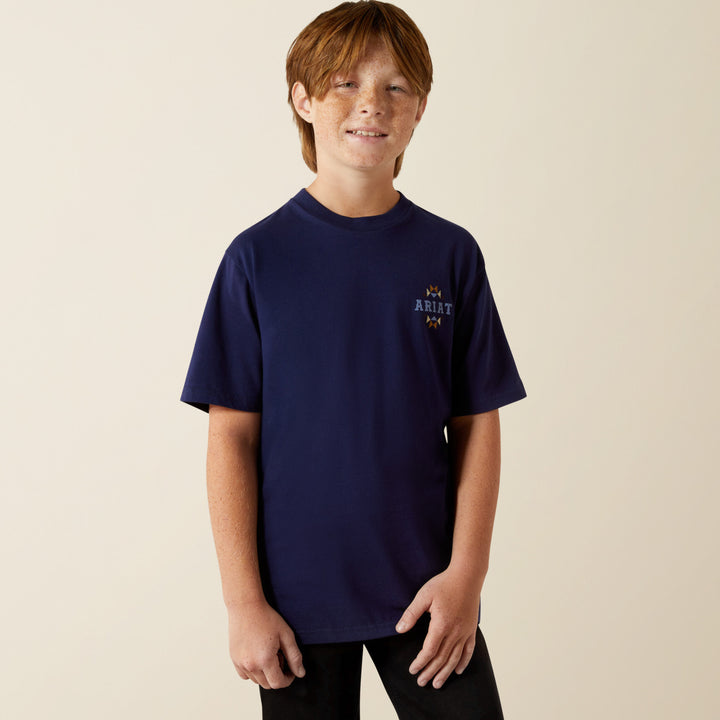 Ariat Boys Woven West Tee