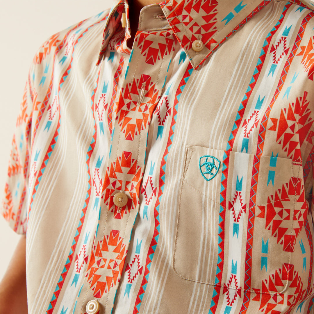 BR Ariat Boys Wade Classic SS Shirt