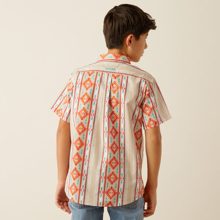 BR Ariat Boys Wade Classic SS Shirt