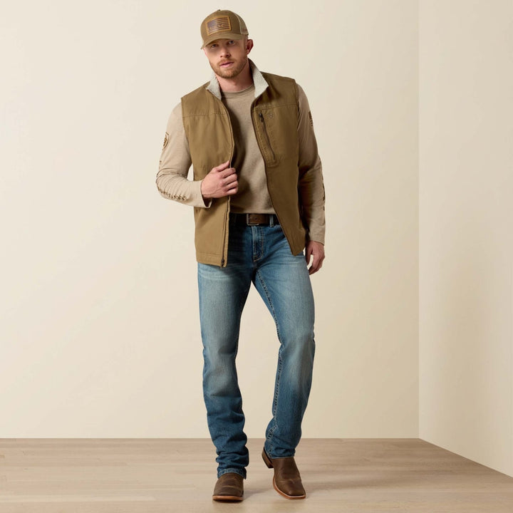 Ariat Men's Grizzly Canvas Vest