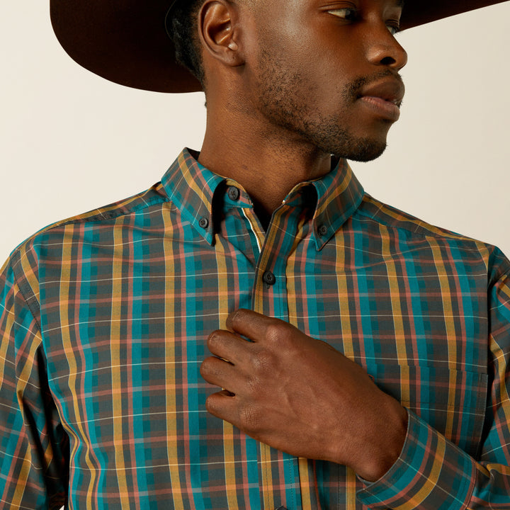 Ariat Men's Pro Series Bowie Fitted LS Shirt
