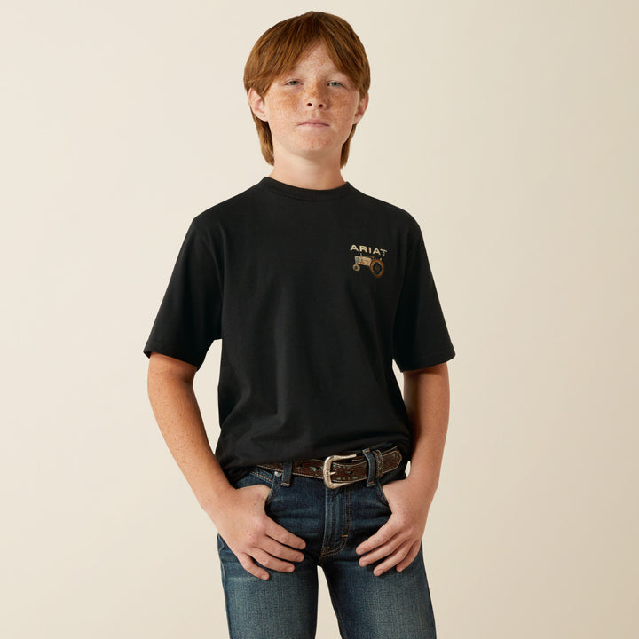 Ariat Boys Gramps Tractor Tee