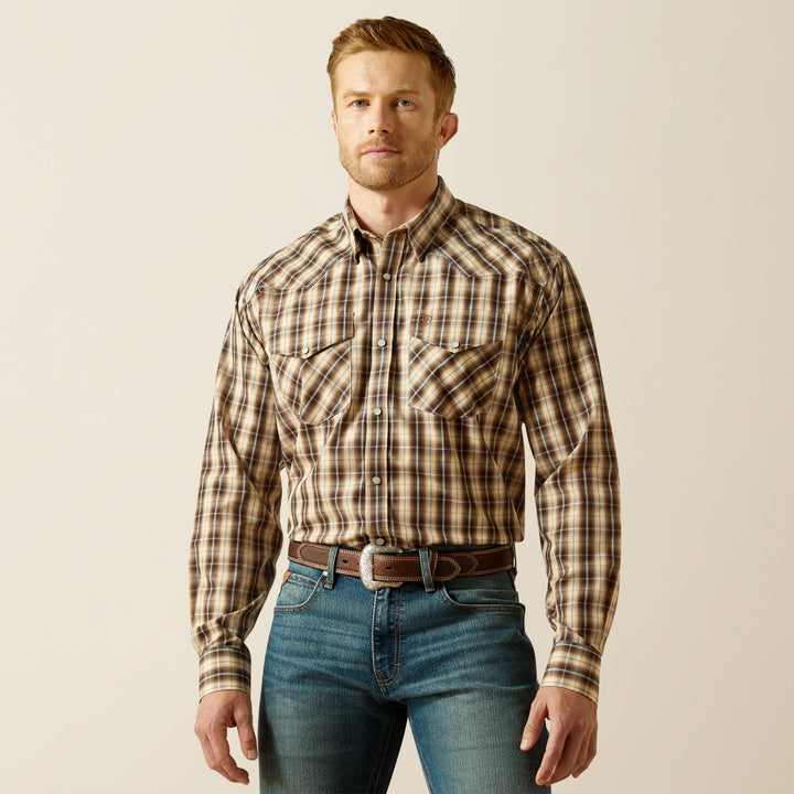 Ariat Men's Wrinkle Free Ethan LS Shirt