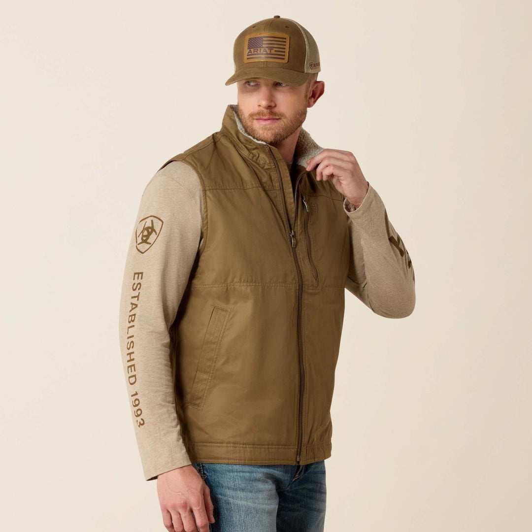 Ariat Men's Grizzly Canvas Vest