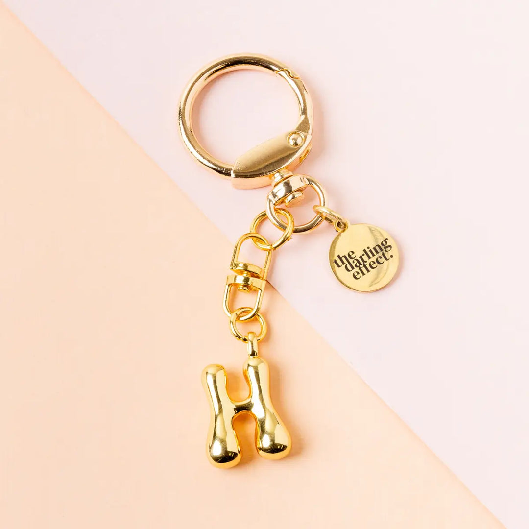 The Bubble Letter Keychain Bag Charm