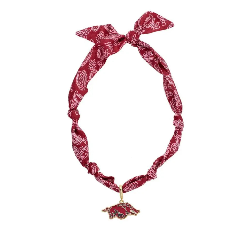 CS Gameday Logo Bandana Scarf Necklace