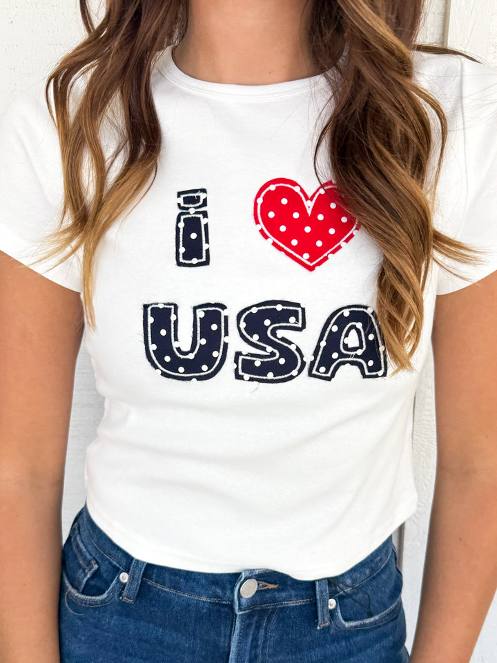The Preppy Patriot Top