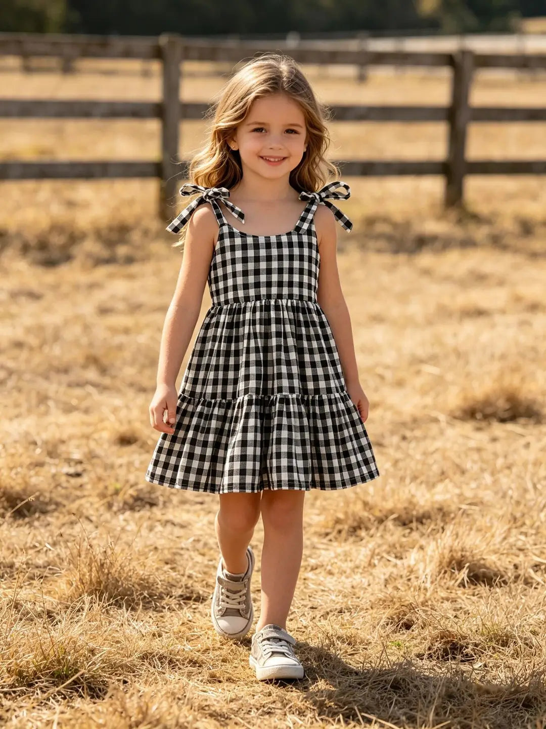 BR Smocked Ruffle Dress