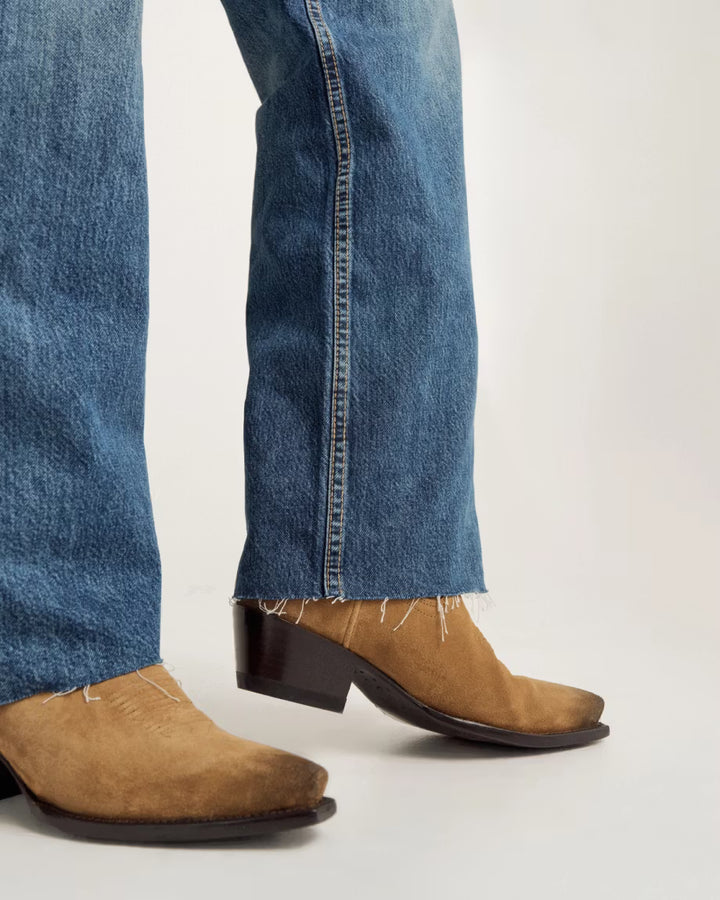 Tecovas Sadie Boot - Toasted Almond Suede