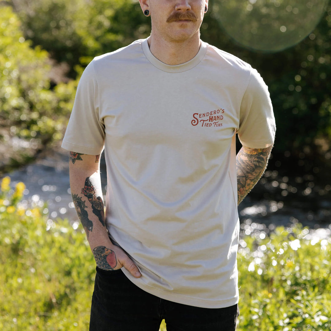 The Sendero Hand Tied Flies Tee