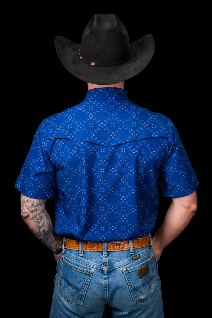 The Tanner Short Sleeve Pearl Snap Shirt