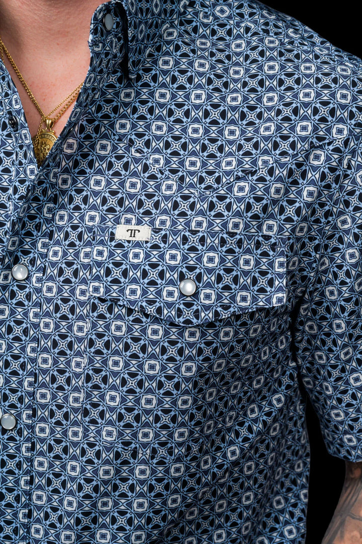 The Emerson Short Sleeve Pearl Snap Shirt