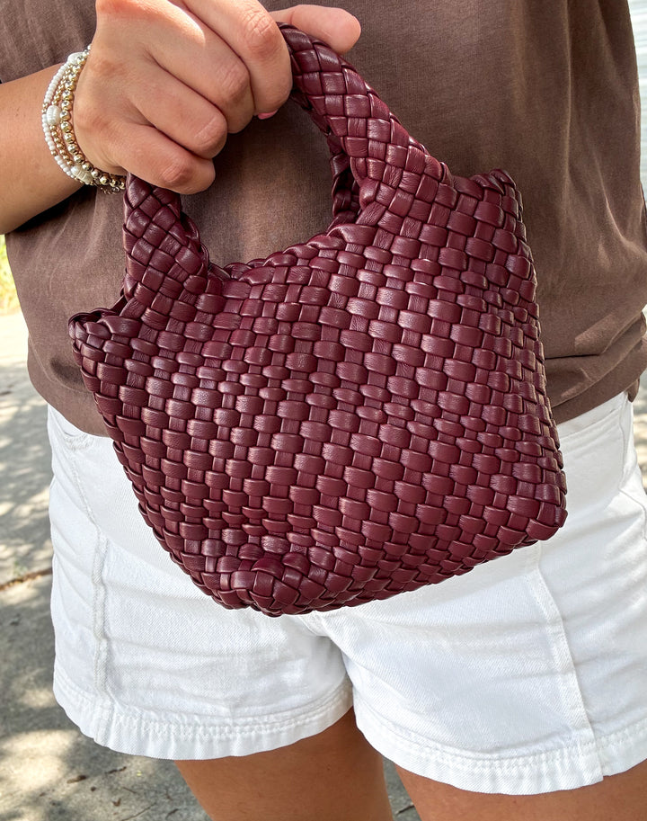 B&C Braided Clutch Bag