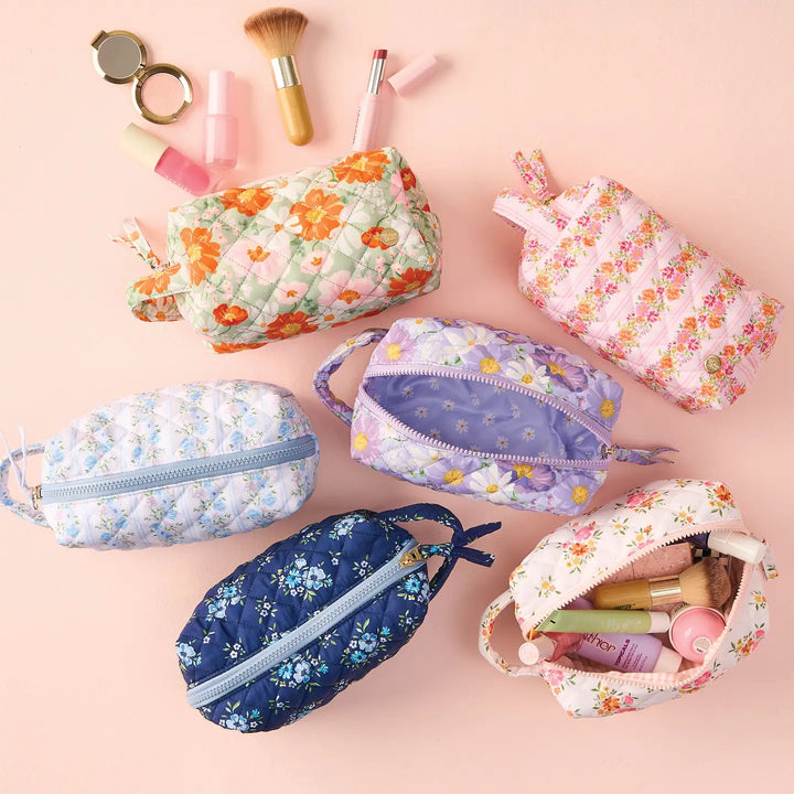 Darling Effect Essentials Quilted Cosmetic Pouch