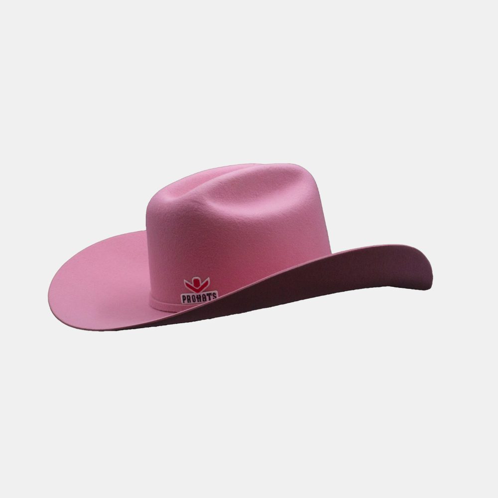 ProHats Fine Wool Felt Hat - Stockyard Pink