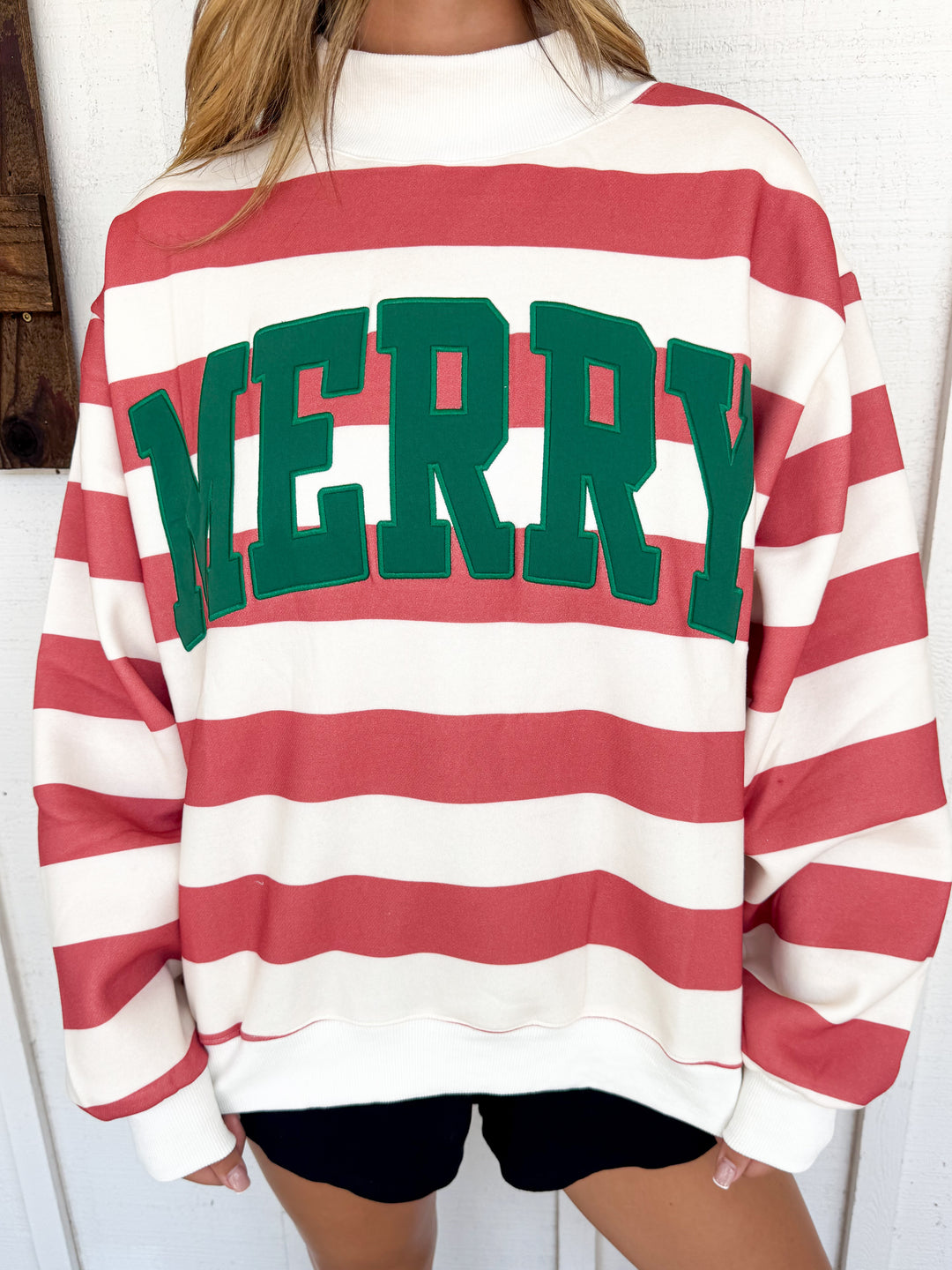 The Merry Bold Mockneck