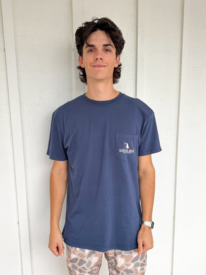 The Local Boy Founders Flag Pocket Tee