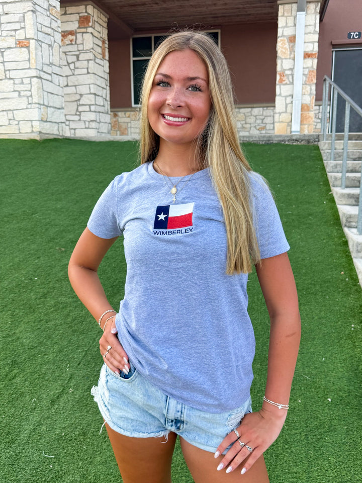 TX Flag Wimberley Tee
