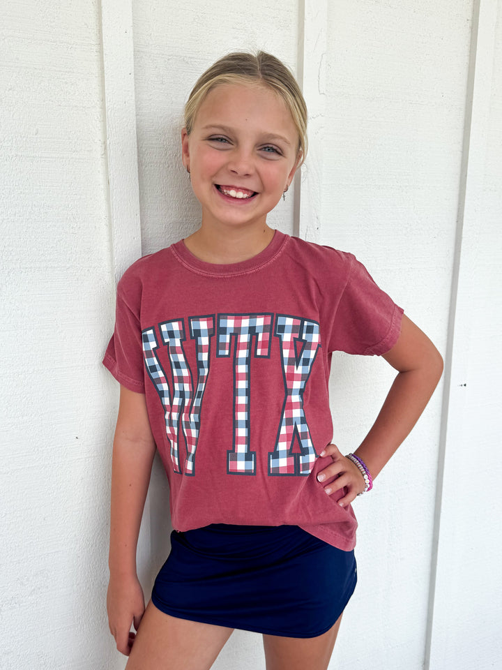WTX Plaid Tee