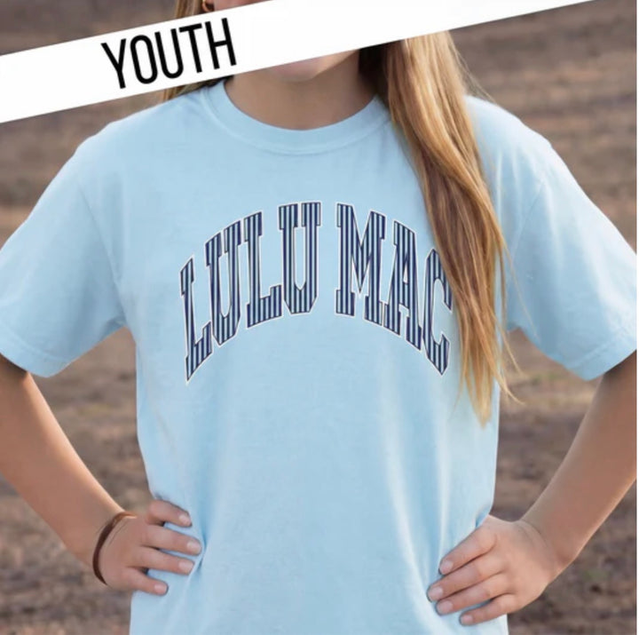 BR Youth Lulu Mac Stripe Tee
