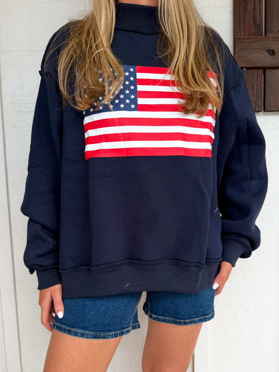 The USA & Flag Sweatshirt