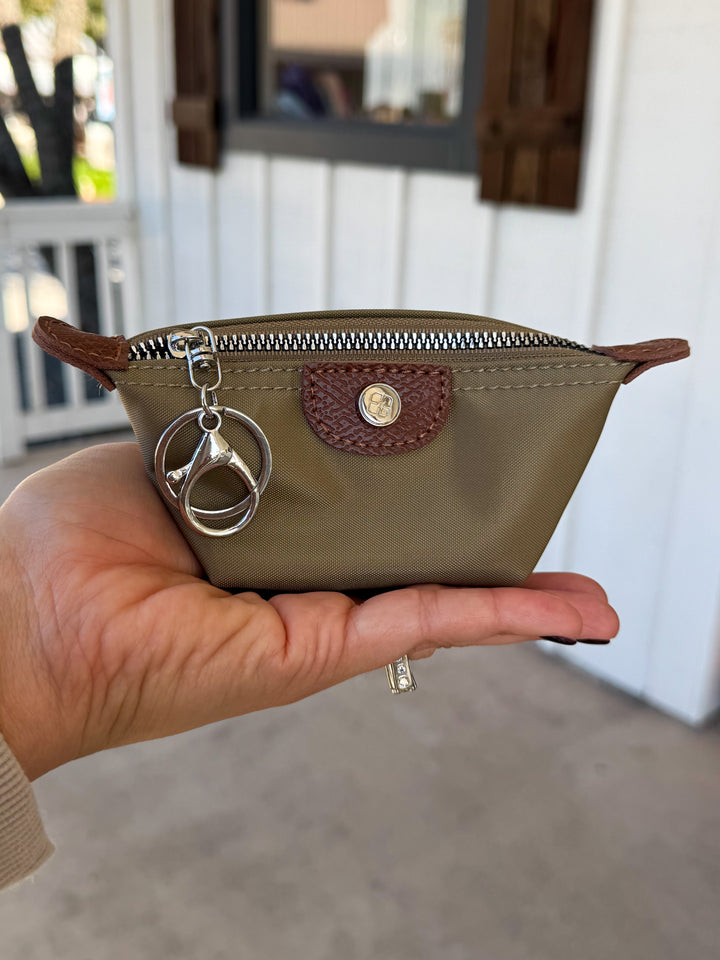 B&C Nylon Keychain Pouch