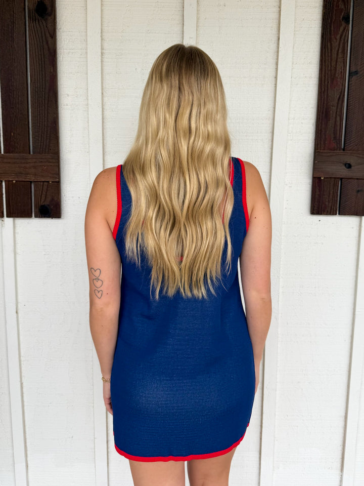 MUMU Next Stop Mini Dress