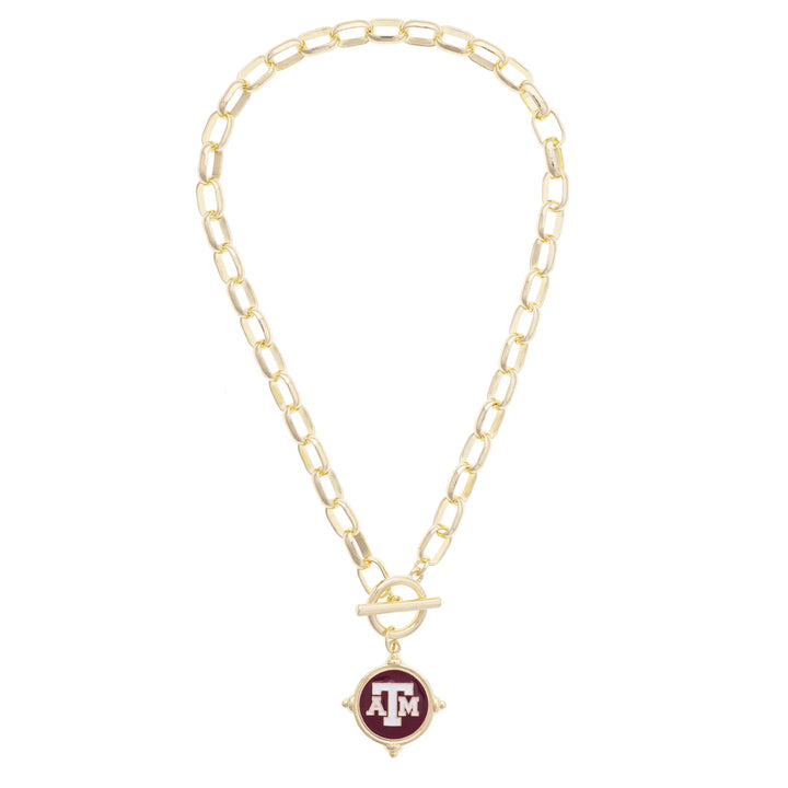 CS Gameday Logo Intaglio Necklace