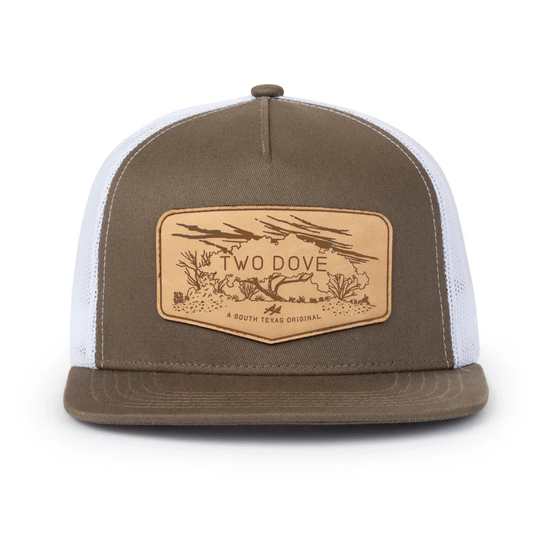 Two Dove South Texas Original Patch Trucker