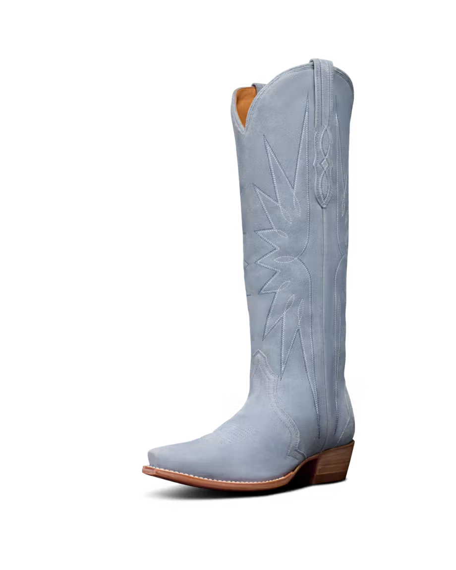 Tecovas Loretta Boot - Chambray Suede