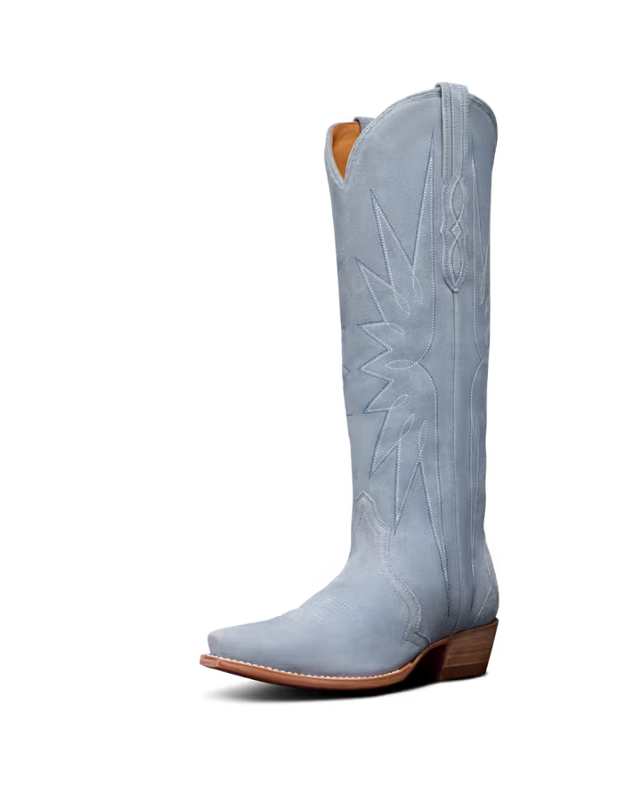 Tecovas Loretta Boot - Chambray Suede