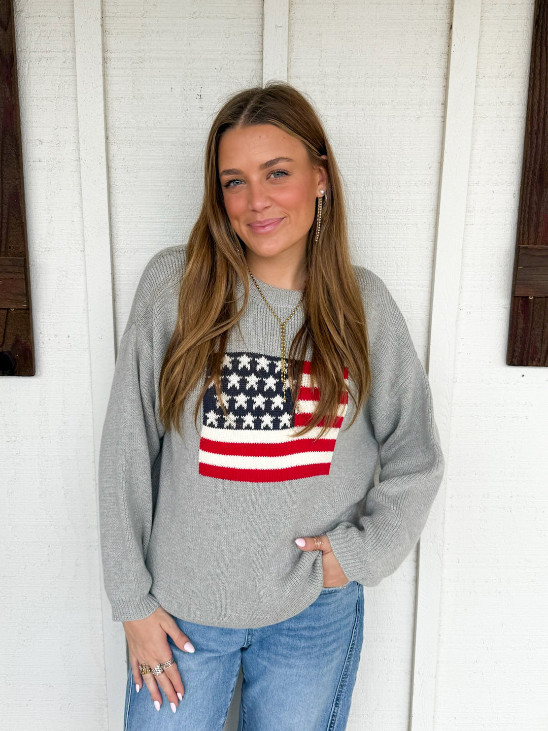 The Graycee Sweater Top