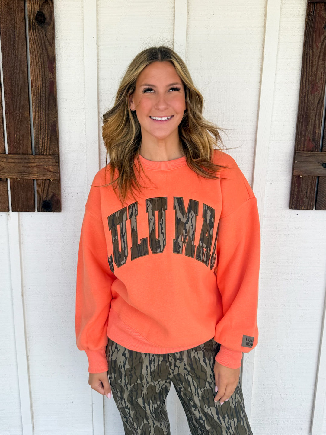 Lulu Mac Mossy Oak Sweatshirt
