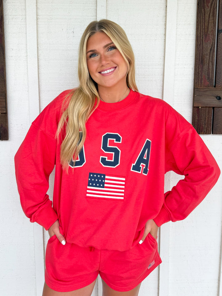 The Preppy Flag Sweatshirt