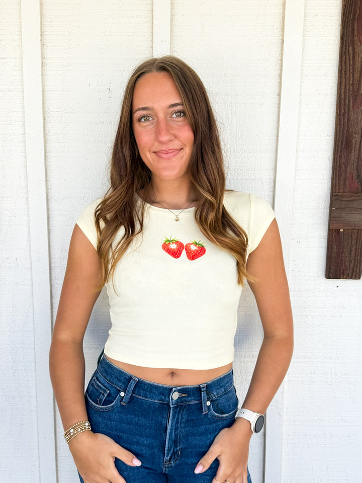 The Sweet Strawberry Top