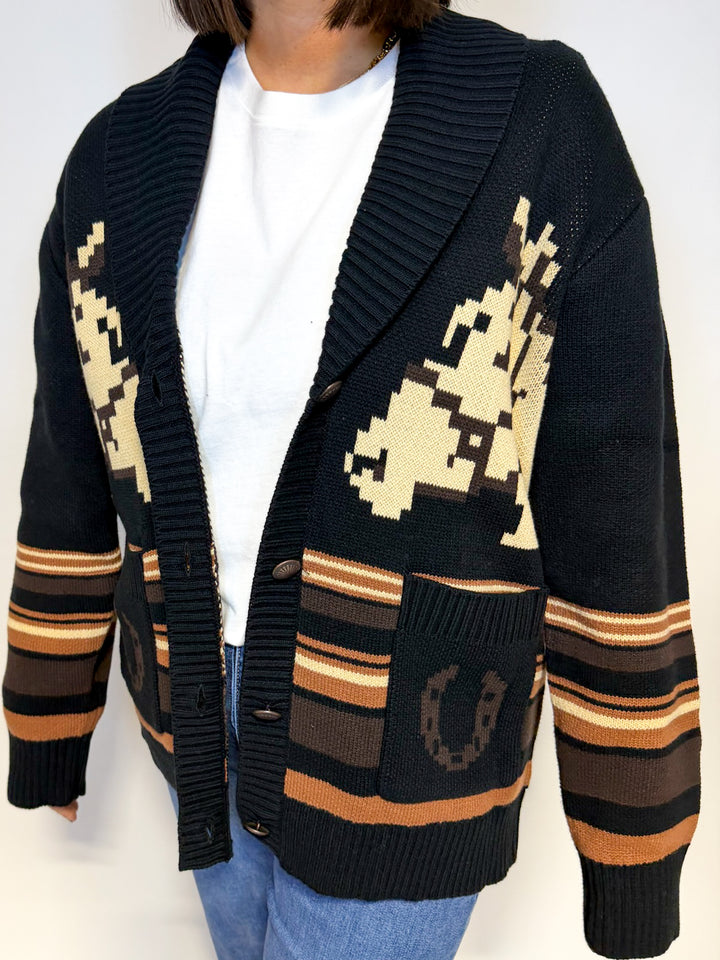 Wrangler Women's Punchy Sweater Cardigan