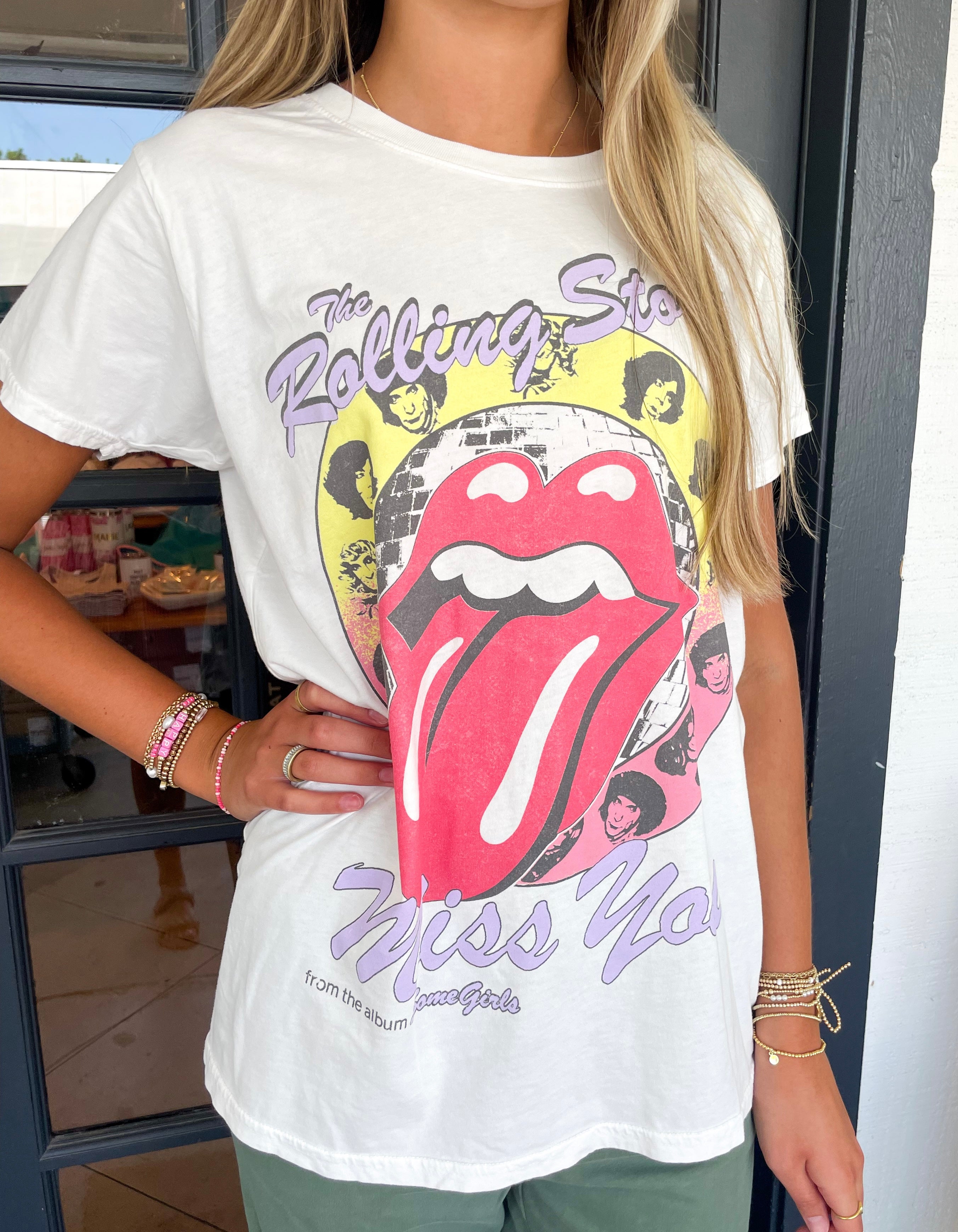 The Rolling Stones Miss You Tee – Wildflower / Texaholic®