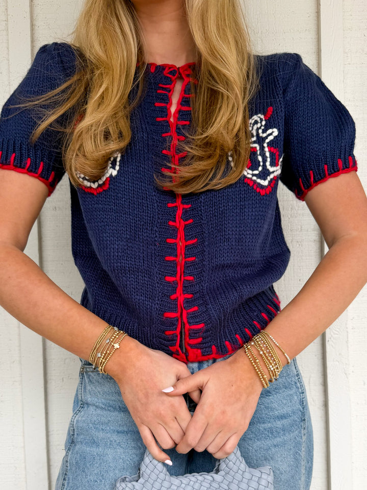 The Anchors Away Cardigan